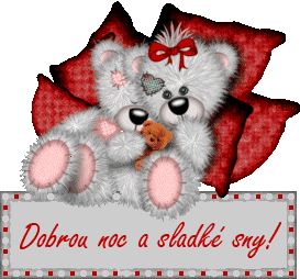 Dva medvídci s polštářky