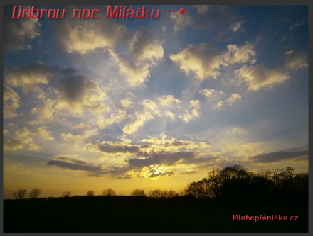 Na Dobrou noc pro Miláčka